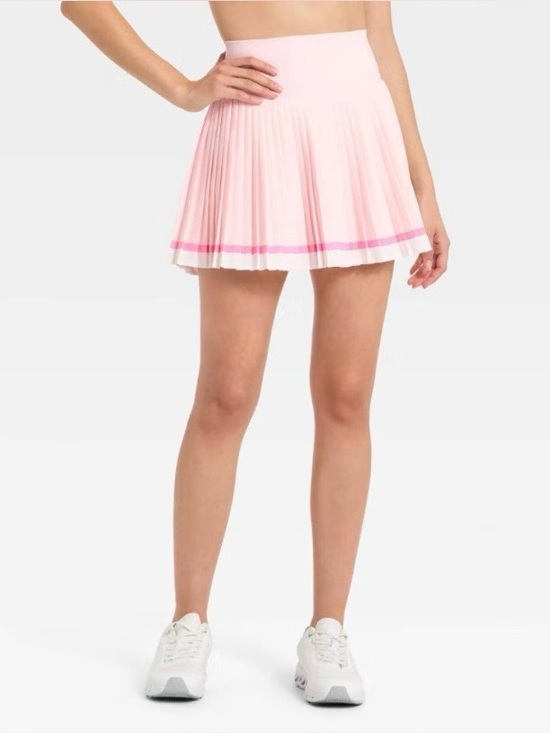 all in motion Pants - Pink pleated tennis golf pickleball skort